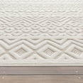 thumbnail image 3 of Paco Home Indoor & Outdoor Rug with Boho Pattern in Cream - 3'11" x 5'3" (4'x5'), 3 of 5