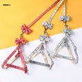 thumbnail image 4 of Visland Pet Harness with Bow , Easy Fit, Adjustable Cat Dog Harness Leash Rope Set - Small, Medium – Stops Pets from Pulling and Choking on Walks, 4 of 8