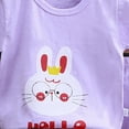 thumbnail image 4 of UAYOTSE Toddler Baby Boy Summer Outfit Adorable Cartoon T-Shirts Top Shorts Set Infant Boy Summer Clothes 6 12 18 Months 2T 3T,Sizes 3-6 Months, 4 of 4