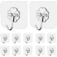 thumbnail image 1 of 12 ganchos de pared autoadhesivos, 1 of 4