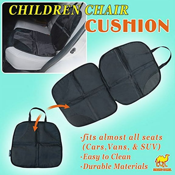 Sunny Baby Car Seat Protector Cover for Rear Facing Car Seat, Black