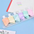 thumbnail image 4 of Kawaii Highlighter Pens, Neon Color Markers, 6Pcs Bright Drawing Pens, Cartoon Ice-Cream Shaped, 4 of 5