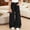 F-230Black, variant on ZHOGXU Big Girls Denim Pants With Pocket Elastic Waist Wide Leg Straight Fit Fashion Comfortable Jeans For Daily Wear Black 8-9 Years