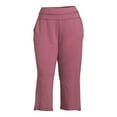 thumbnail image 5 of Terra & Sky Women's Plus Size Wide Leg Lounge Pants, 5 of 6