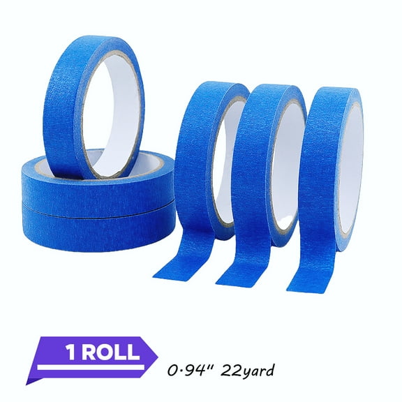 Painter's Tape, Masking Tape for Multi-Purpose, Painting Projects, DIY Crafts, Easy Removal, Anti-UV