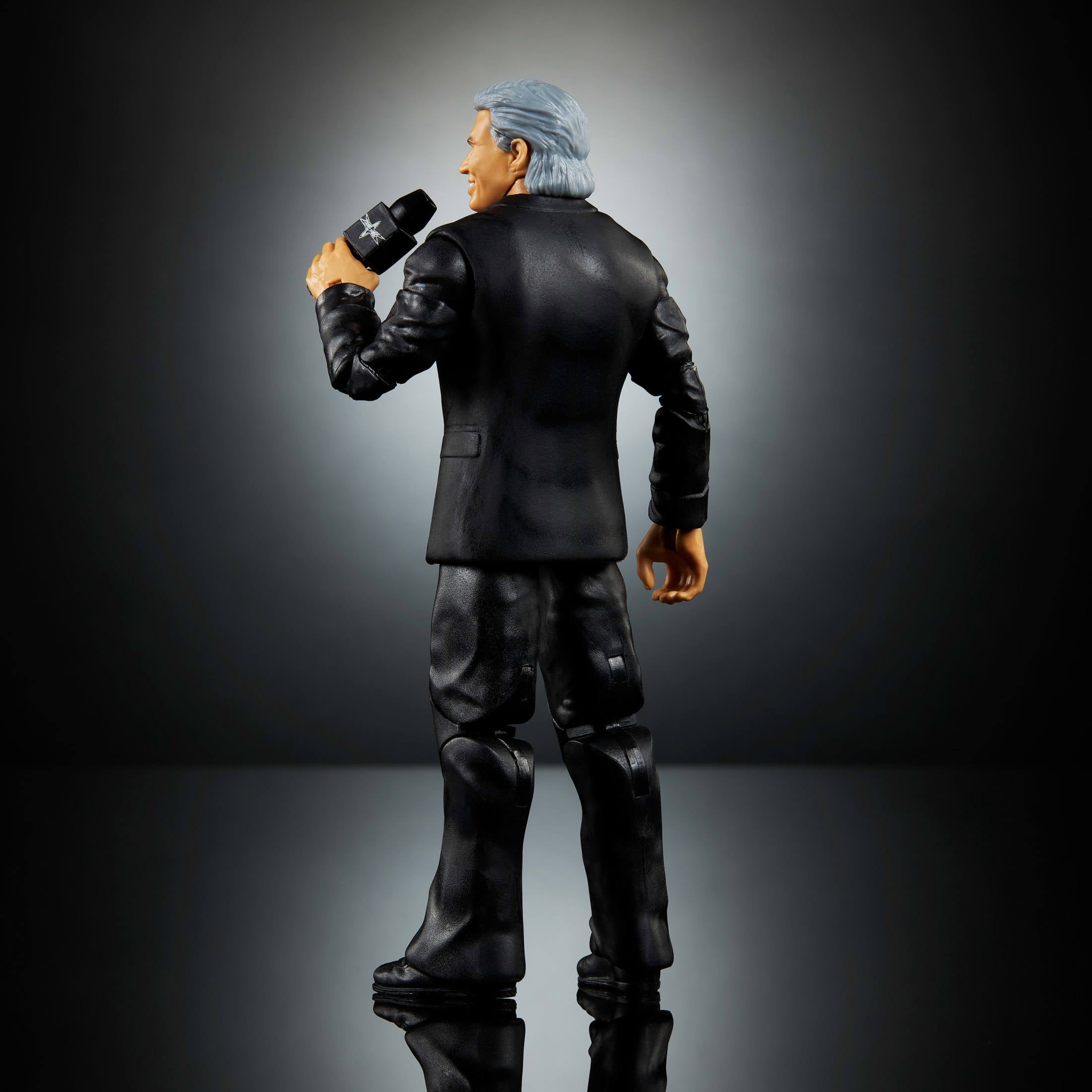WWE Monday Night War Elite Collection Eric Bischoff Action Figure & Accessories 6-inch Set