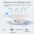 thumbnail image 3 of Motorized Rotating Display Stand, 360 Electric Rotary Turntable, 3 of 5