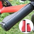 thumbnail image 4 of Empuñaduras de manillar DYNWAVEMX 2 uds. antideslizantes fibra de carbono Corto Rojo, 4 of 8
