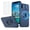 Blue, variant on Asuwish Camera Cover, Ring Holder Rugged Cell Phone Case with Tempered Glass Screen Protector for iPhone X and iPhone XS, Purple