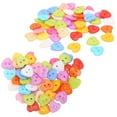 thumbnail image 2 of Resin Buttons, 100pcs Sewing Buttons Waterproof And Durable  For DIY Hand-Made 12.5MM,15MM,18MM, 2 of 8