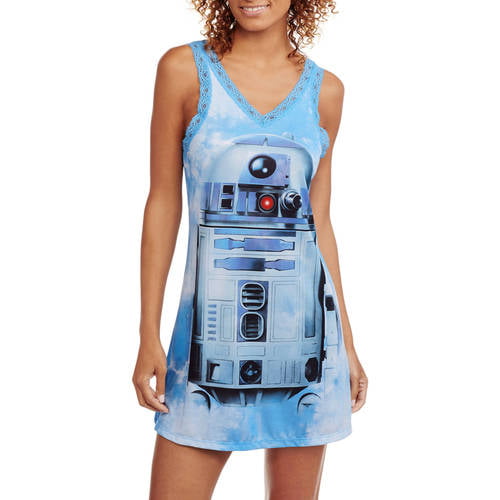 New Woman's Star Wars Rey BB-8 Chemise 