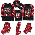 thumbnail image 2 of KASAAS Pijamas de Navidad para la familia Pjs conjuntos a juego para mujeres hombres divertidos trajes de Navidad para parejas, 2 of 3