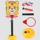 thumbnail image 5 of Bewildely Regalos clásicos para niños, juego de baloncesto portátil ajustable, seguro y confiable, montaje rápido Juguetes Educativos mono, 5 of 6