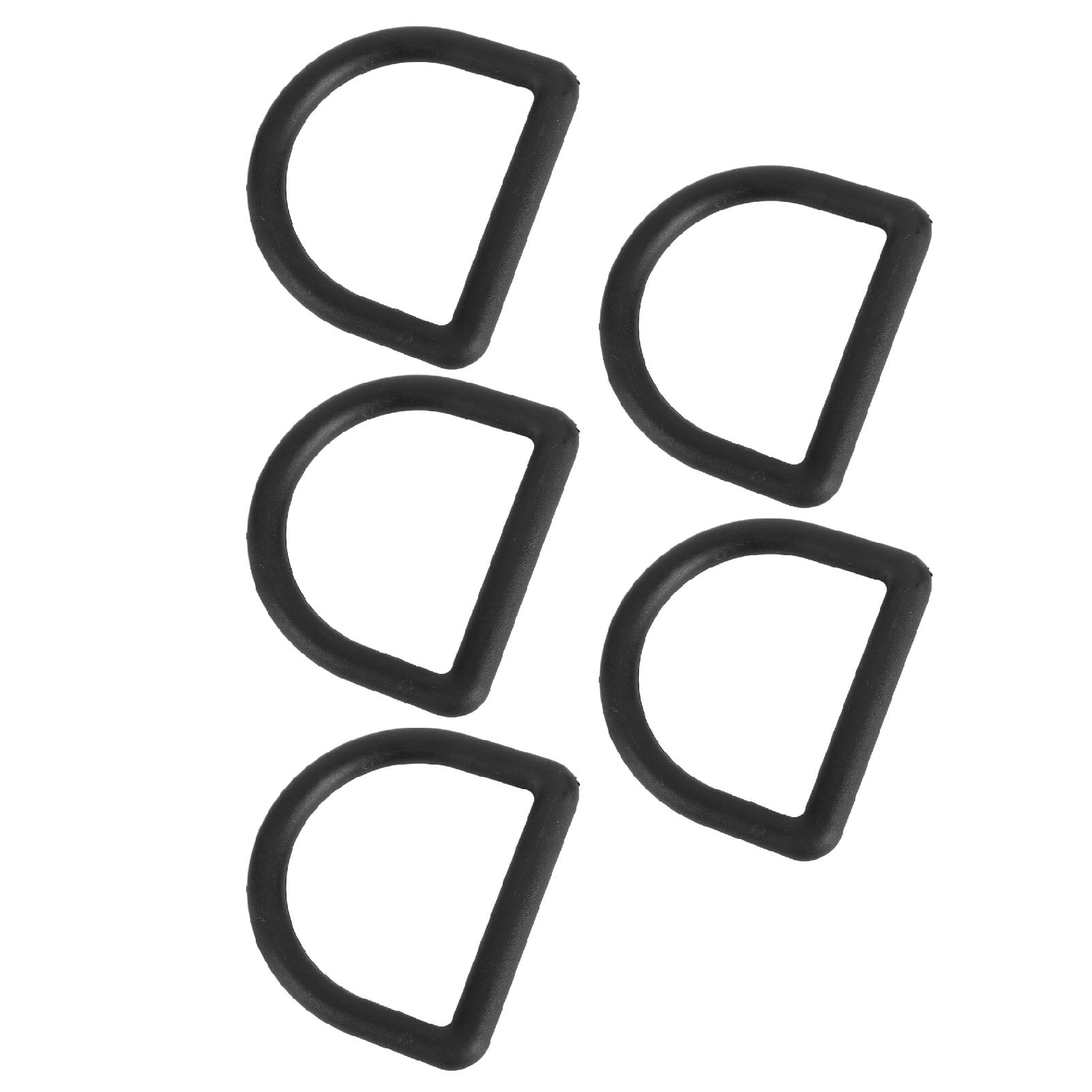 D Ring Buckle Strap,5 Pcs D Ring D Ring Surf Ring Plastic D Ring Sturdy Construction