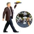 thumbnail image 4 of Figuras de personas 1:64 Trenes Modelos a escala Figuras de personas de plástico arquitectónico Gerente Café, 4 of 9