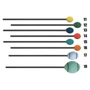 Balter Mallets Ensemble Series Black Birch Marimba Mallets 15 Aqua Yarn Soft