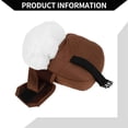 thumbnail image 5 of Car Neck Pillow Car Seat Headrest Pillow for Neck Back Breathable Memory Foam Suede 2 Pcs Coffee, 5 of 6