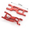 thumbnail image 2 of VONKY Aluminum Alloy 1/16 Front Rear Lower Suspension Arm 4pcs Wear-resistant Rc Front Rear Lower Suspension Arm For LOSI Red, 2 of 5
