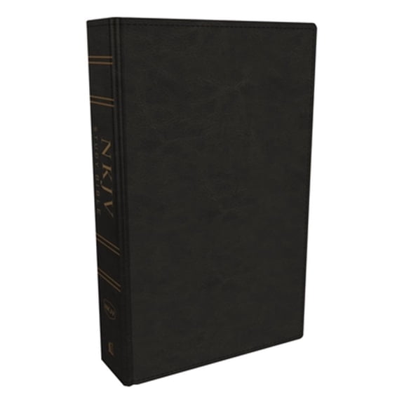 Pre-Owned NKJV Study Bible, Imitation Leather, Black, Full-Color, Comfort Print: The Complete Resource for Studying God's Word (Unknown) 0785220631 9780785220633
