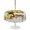 Off White, variant on Outdoor Tablecloth with Umbrella Hole for Patio/Picnic/Party/Camping, Lemon Basket Summer Waterproof Table Cloth Round Cover Washable, Farmhouse Eucalyptus Grey Wooden (Dia 60")