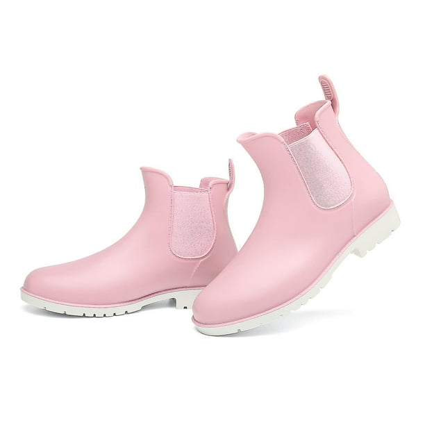 Botas Mujer Tobillo Wellies Botas De Lluvia Chelsea Unisex Botas De Goma Antideslizantes Impermeables Bota Chelsea Ligera Y Acogedora con Pierna Ancha Dry Regatta Garden