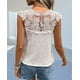 thumbnail image 4 of Blusas De Moda Camisa Sexy Cuello En V Elegantes, 4 of 5