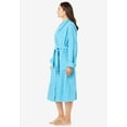 thumbnail image 4 of Dreams & Co. Women's Plus Size Short Terry Robe, 4 of 5