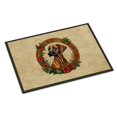 thumbnail image 1 of Carolines Treasures DAC2418JMAT 24 x 36 Po Unisexe Rhodié Ridgeback Fleurs Paillasson de Porte, 1 of 1