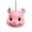 #05 Pink, variant on Squirrel Head Feeder for Outdoor,Funny Animal Face Hanging Chipmunk Feeder, Backyard Garden Patio Tree Branch for Backyard Patio GardenDecor, Gift, Green, by Zovey