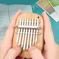 thumbnail image 4 of Kalimba Thumb Piano, Mini Piano, Finger Musical Instrument, Percussion Instrument Performance For Entertainment, 4 of 8