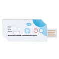 thumbnail image 1 of Registrador de datos de temperatura VOBOR NFC, accesorio de grabadora USB desechable para cubierta de cadena fría, accesorio de grabadora de temperatura USB de 180 días, 1 of 8