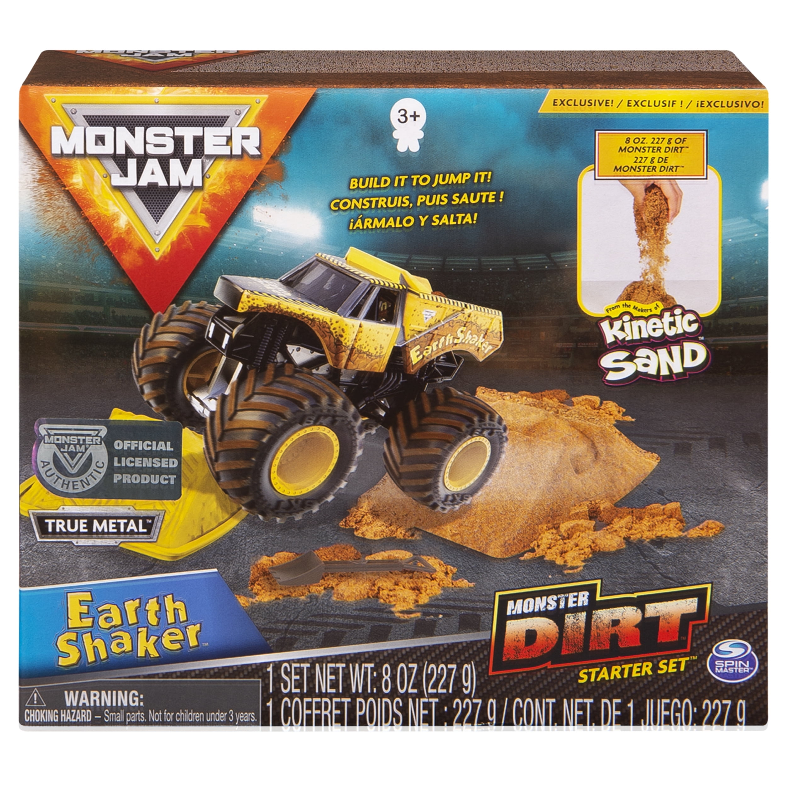 ワールドウォークラフト　未開封22パック　スターター８個　セット Monster Jam Earth Shaker Starter Set with 8oz Monster Dirt and