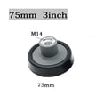 thumbnail image 4 of 3pcs 1/2/3 Inch Plate Backing Pad Sanding Polishing Pad Holder Sponge Plate Thread For Rotary Polishing Machine Car Wash, 4 of 5