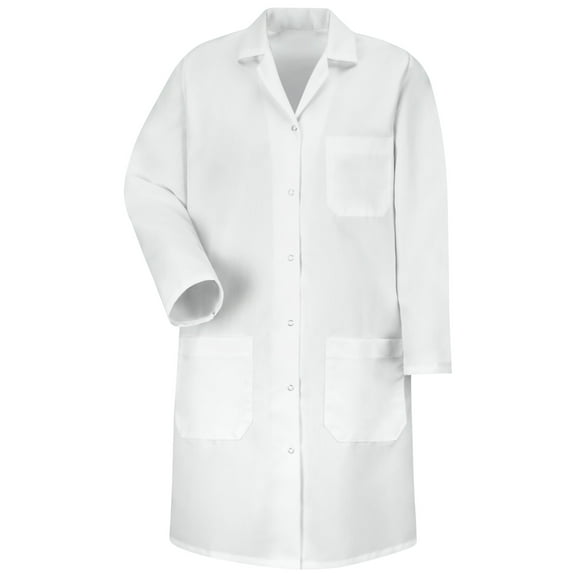 Red Kap Women's Lab Coat with Gripper Closure