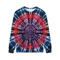 thumbnail image 3 of TWZH Women 3D Graphic Print Round Neck Long Sleeves Sweatshirt, 3 of 4