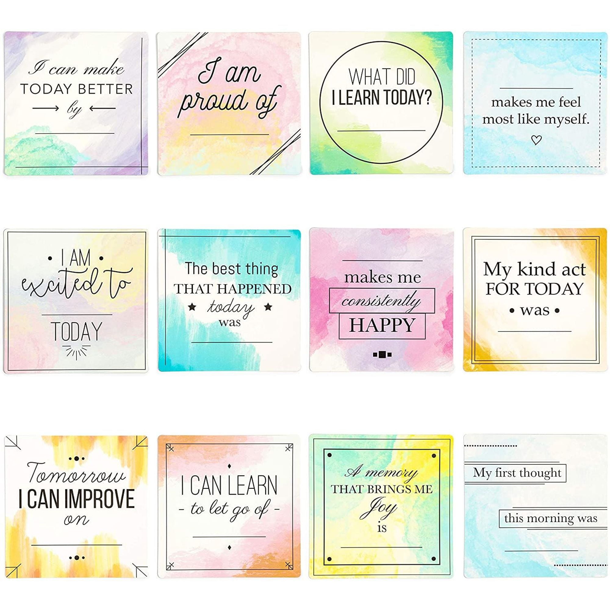Dry Erase Inspirational Quotes (4x4 inches, 12 Pack) Walmart