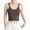 Dark Gray #811, variant on Bovemsi Camisole Tops for Women Comfortable Backless Cotton High Elasticity Undershirt Suspender Vest With In Bra Suitable Outer Wear Basic Tanks