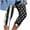 Black A, variant on VERUGU Capris Pants for Women Summer Casual Elastic Waist Independence Day Printed Cropped Pants Black L
