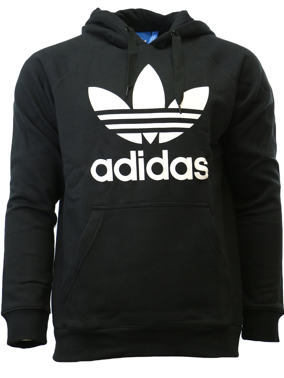 adidas trefoil hoodie mens