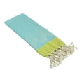thumbnail image 3 of Peach & Oak Single Kitchen Towel, Aqua Chevron Pattern, 3 of 6