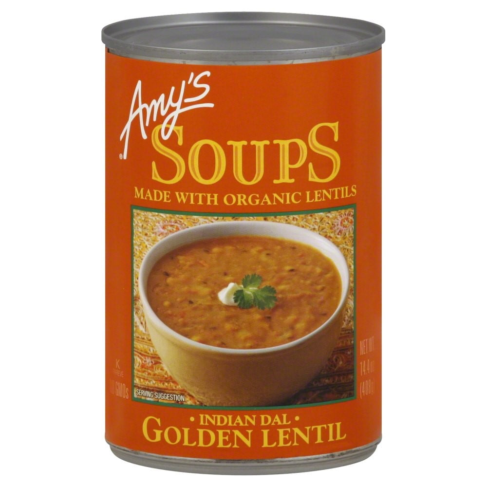 Amy's Soups, Golden Lentil (Indian Dal), 14.4 Ounce by Amy's Kitchen Inc