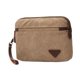 thumbnail image 3 of Bolso de mano para hombre, ligero, con cierre de cremallera, tarjetero, cartera moderna Caqui, 3 of 9