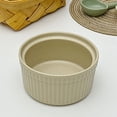 thumbnail image 2 of Qeeadeea Ramekins 8 Oz Oven Safe, Creme Brulee Ramekins, Souffle Cups, Souffle Dishes For Oven-Khaki-Set of 2, 2 of 6