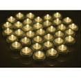 thumbnail image 1 of facefd SUBMERSIBLE LED LIGHT TEA CANDLES WEDDING PARTY WATER PROOF Yellow Light, 1 of 9