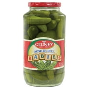 GEDNEY KOSHER BABY DILL 32 OZ