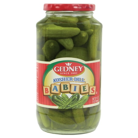 GEDNEY KOSHER BABY DILL 32 OZ