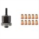 thumbnail image 1 of Adaptador de Remachadora Manual para Placa de Matrícula Metálica, Instalación Sencilla, 11 Piezas, 1 of 5