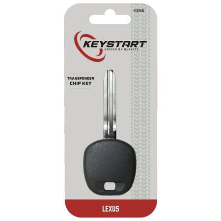 DURAKEY - Replacement Transponder Chip Key for select (2003-2009) Lexus GX470 and (2001-2006) Lexus LS430 - Black