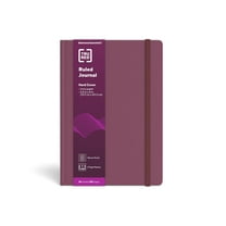 Staples TRU RED Medium Hard Cover Ruled Journal Purple TR55733