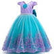 thumbnail image 1 of Disfraz de princesa sirena PURFEEL para niñas de 5 a 6 años, 1 of 5